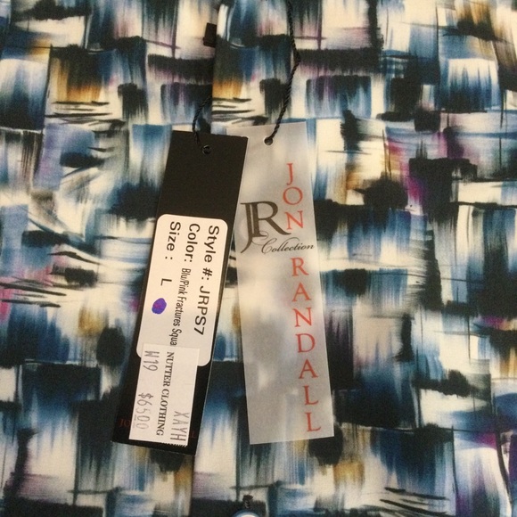 NWT Jon Randall Men’s Button Down Shirt - Picture 3 of 6